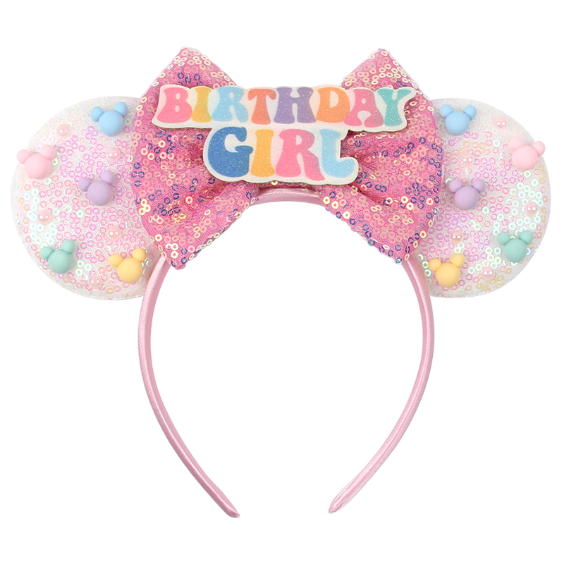 Baby Gear - Bando Telinga Tikus Ulang Tahun untuk