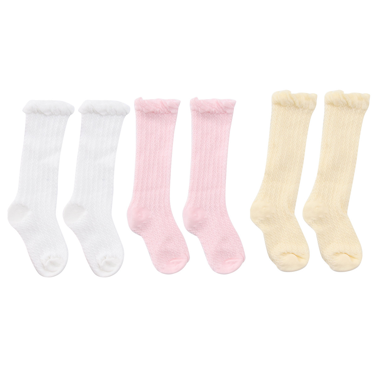 3 Pasang Kaus Kaki Panjang Bay - Unisex Baby Socks Non Slip ulasan dan harga