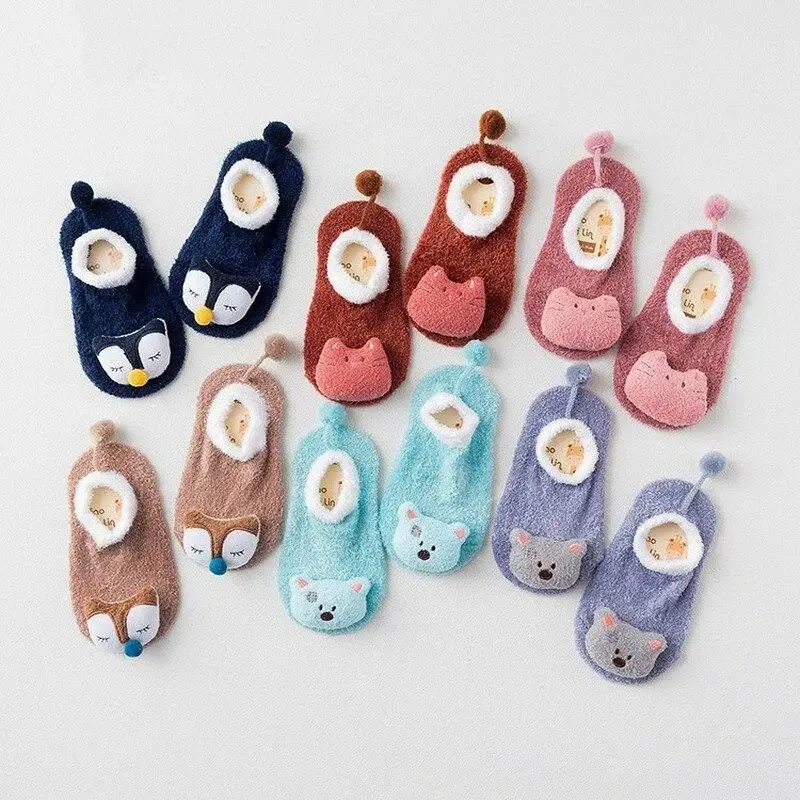 Kaus Kaki Bayi Musim Dingin Te - Unisex Baby Socks Non Slip ulasan dan harga