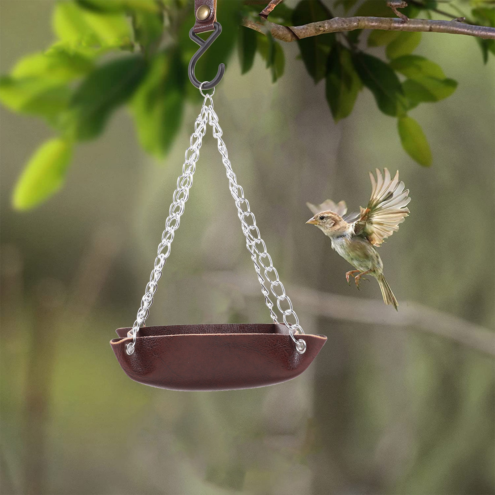 Tempat Makan Burung Transparan - Feeding ulasan dan harga